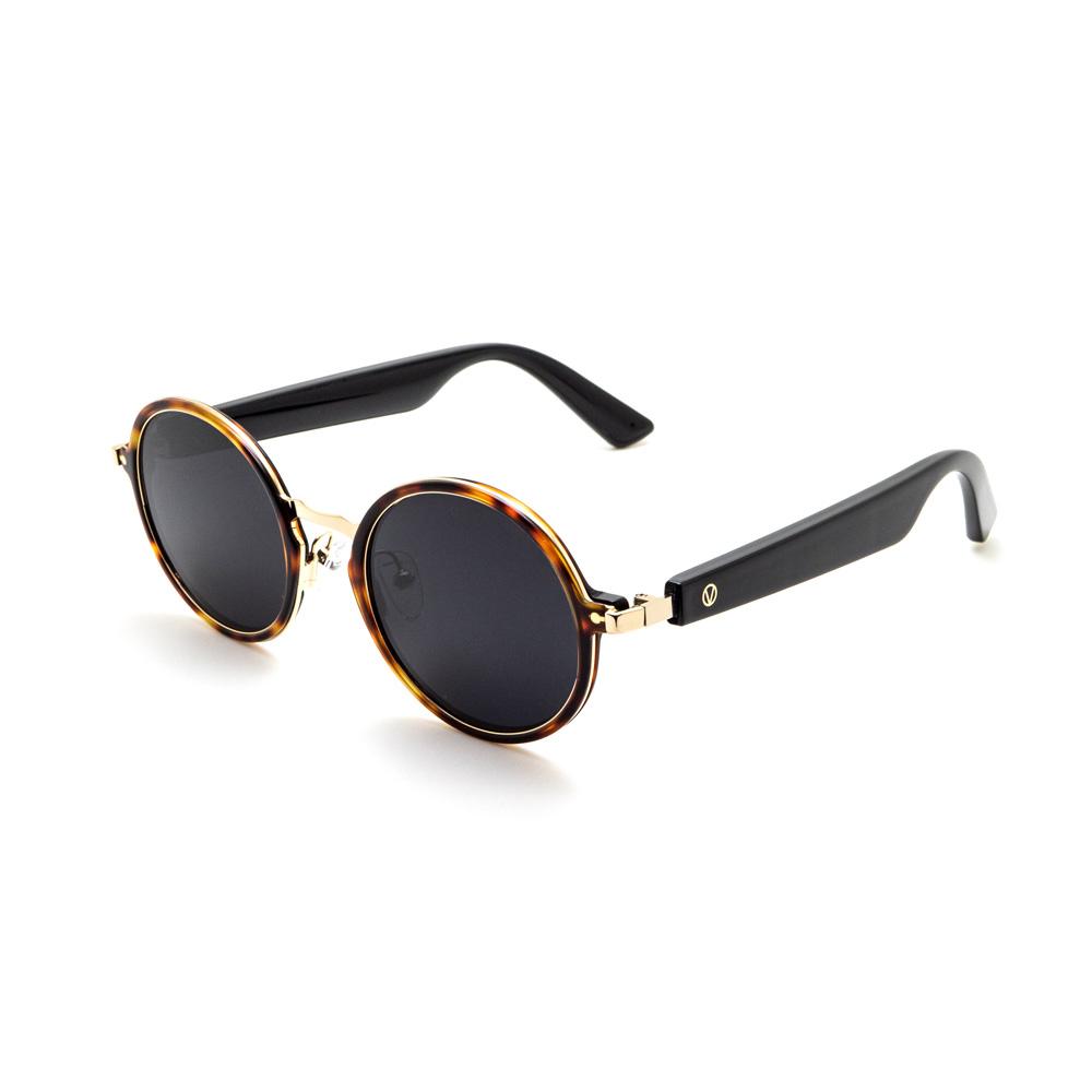 Work It! Black Uni-Sex Oval Sunglasses | Le Specs